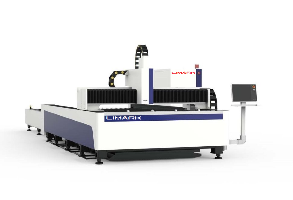 ОПТОВОЛОКОННЫЙ ЛАЗЕРНЫЙ СТАНОК LIMARK С АВТОМАТИЧЕСКИМ СМЕННЫМ СТОЛОМ 1500 RAYCUS