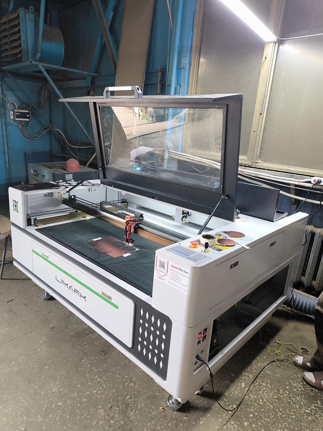 Лазерный станок LiMark 6090 QX с камерой