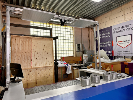 Лазерный станок LiMark 1612 SLC с конвейером и камерой