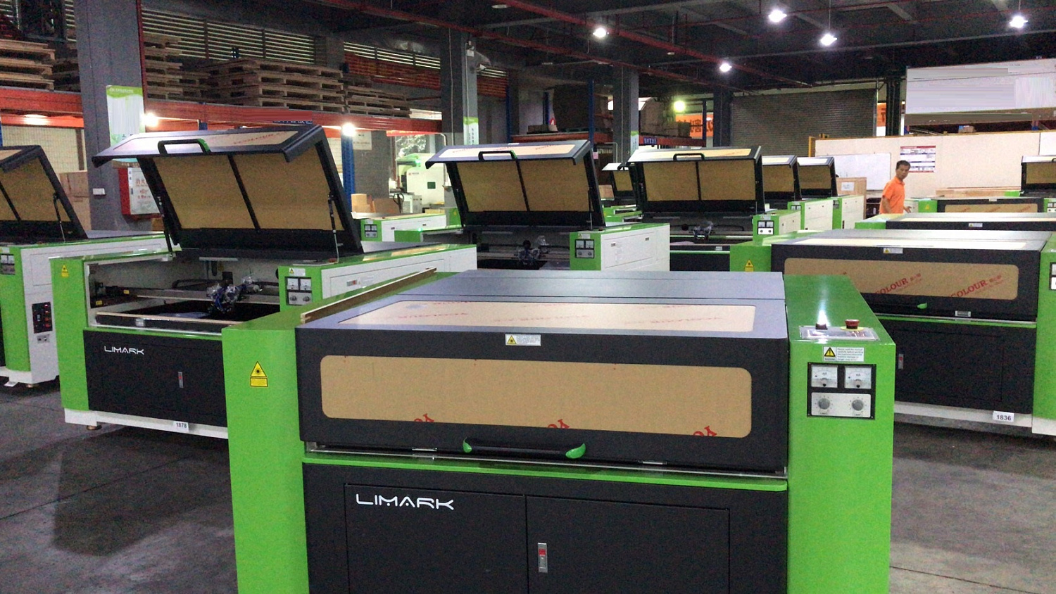 Лазерный станок LiMark 1390 MAX.H2 - 2 головы. ФОТООТЧЕТ С ФАБРИКИ LiMark